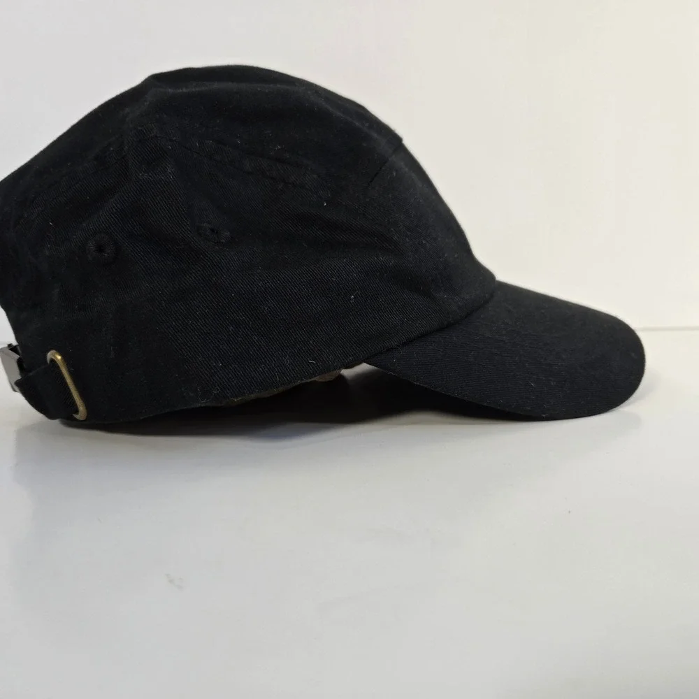 Disney Parks Sequin Mickey Mouse Hat Baseball Cap Adult OSFM Black